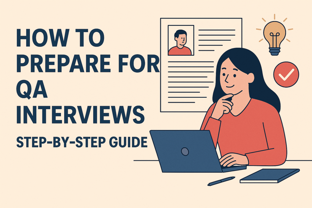 QA Interview Questions for Freshers 2025
